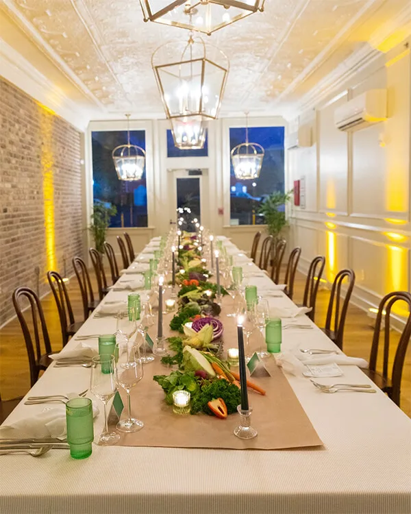 Featuring Charleston workshop setups