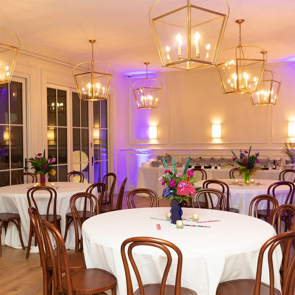 Showcasing Charleston modern party styling