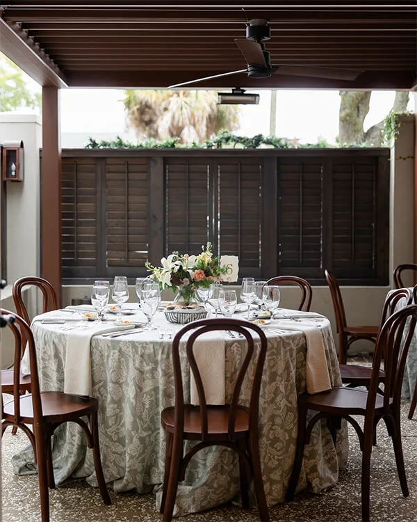 Capturing Charleston welcome party details