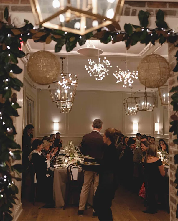 Featuring live music at Charleston welcomes