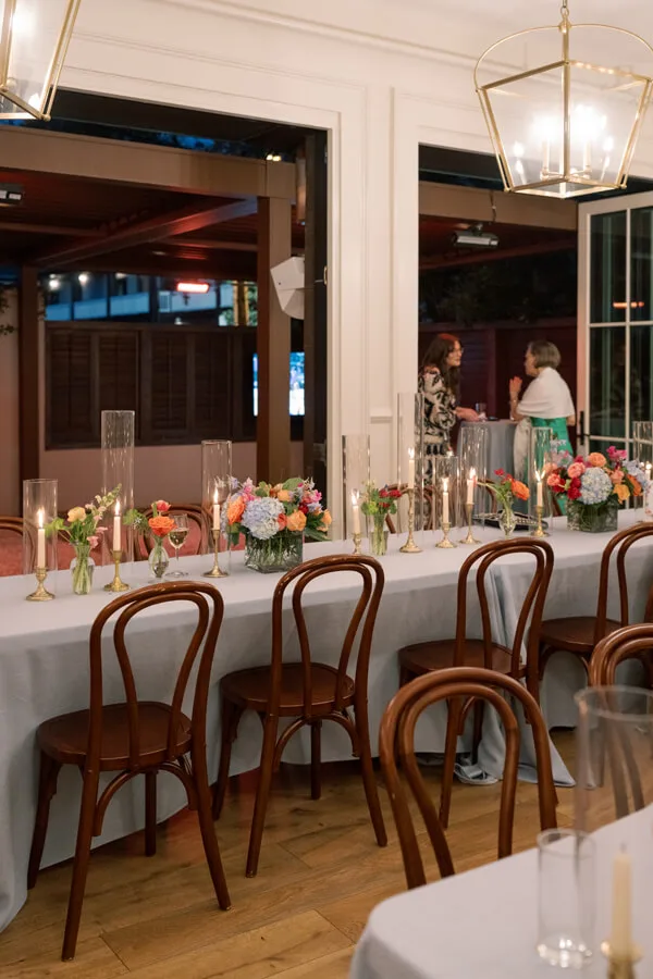 Showcasing Charleston floral styling