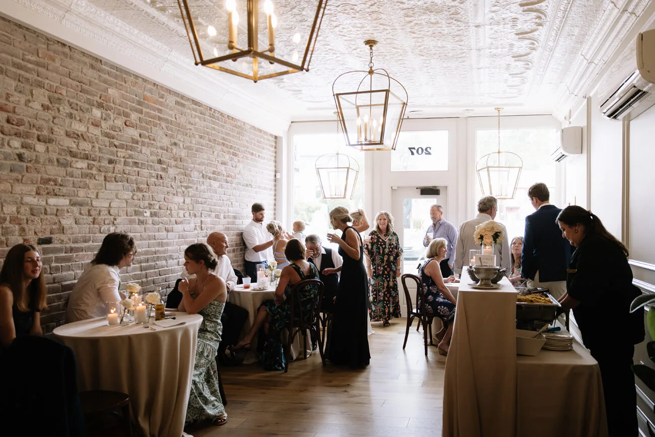 Filming Charleston wedding celebrations